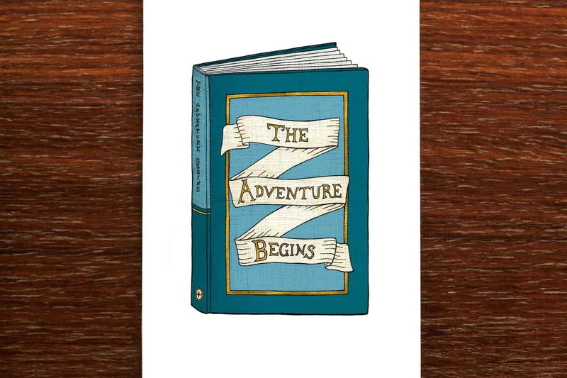 Card - The Adventure Begins Greeting Card | Confetti Living