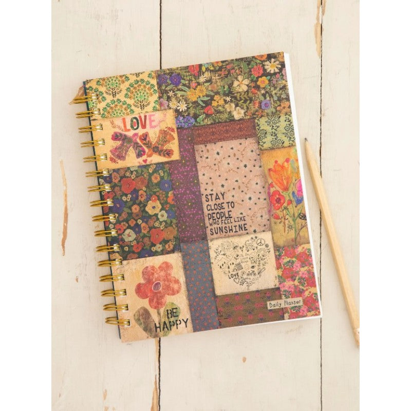 Journal - Patchwork Daily Planner | Confetti Living