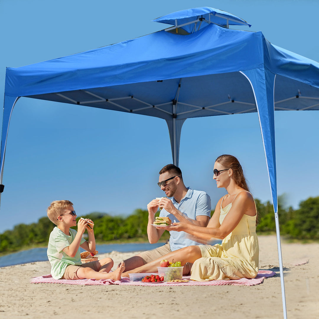 Arcadia Outdoor Folding Tent - Navy | Confetti Living