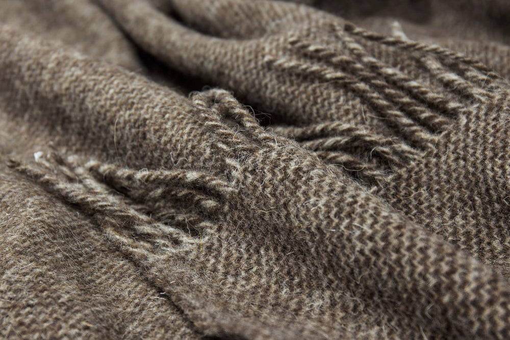 Cambridge Throw Rug - 100% NZ Wool -  Natural | Confetti Living