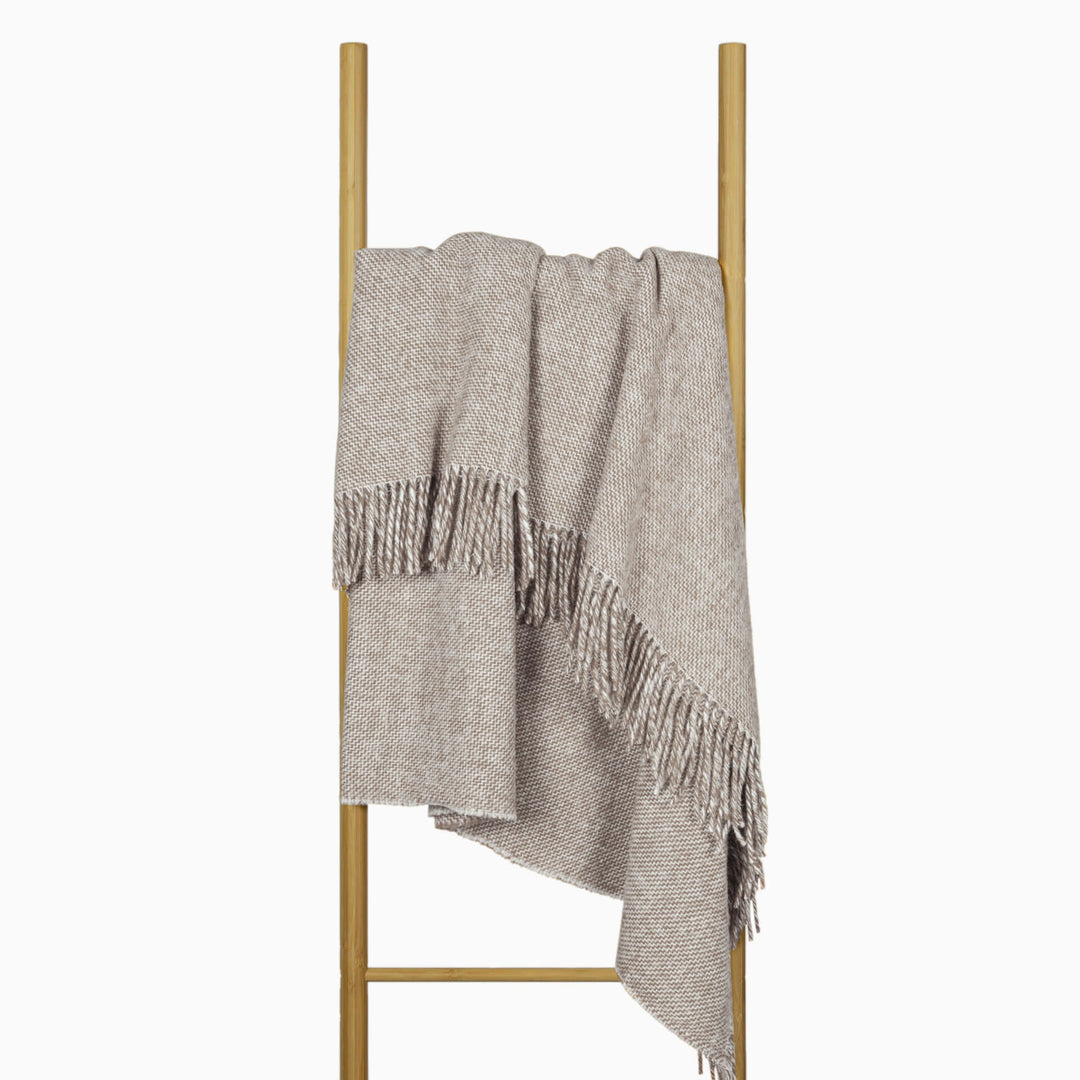 Cambridge Throw Rug -  Silver showing product in situation | Confetti Living