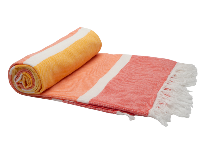 SORRENTO TURKISH COTTON TOWEL - SUNSHINE | Confetti Living