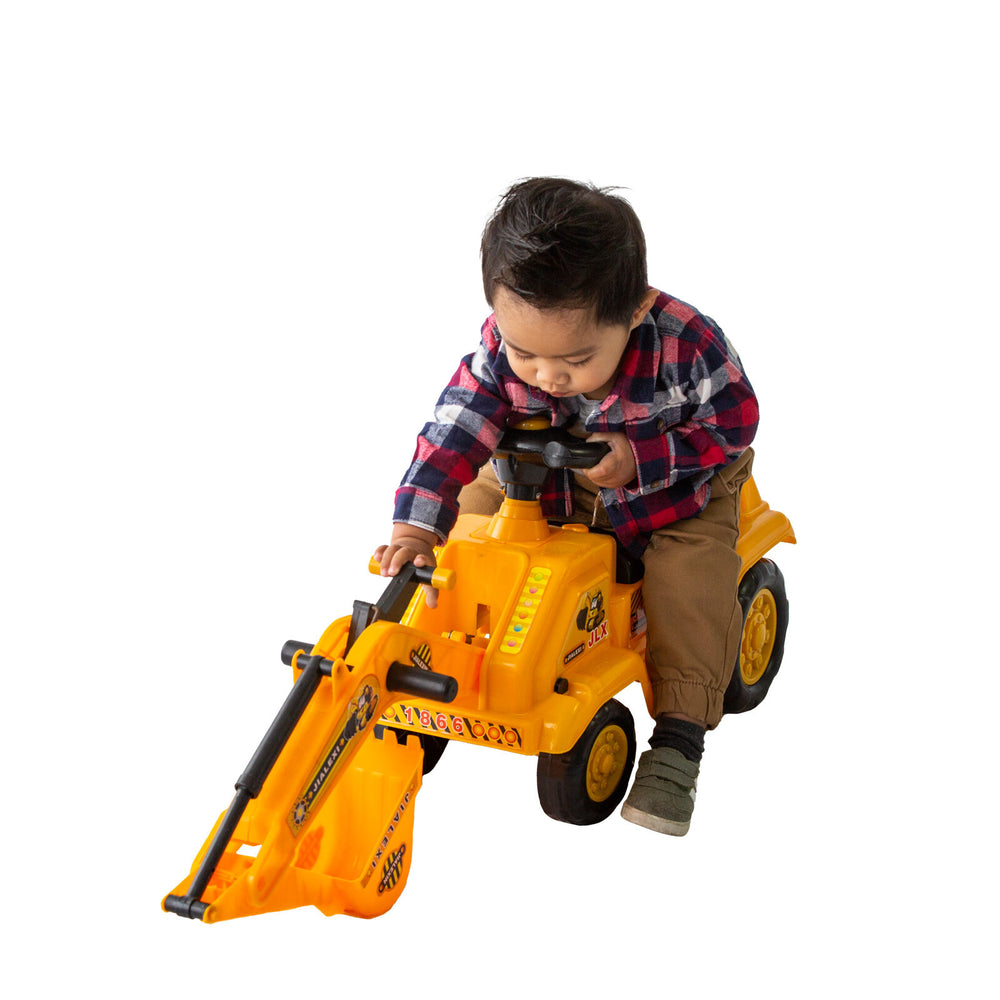 Children's Ride-on Toy Excavator Truck | Confetti Living
