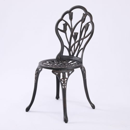 Dominique Cast Aluminium 3 piece Bistro Set | Confetti Living