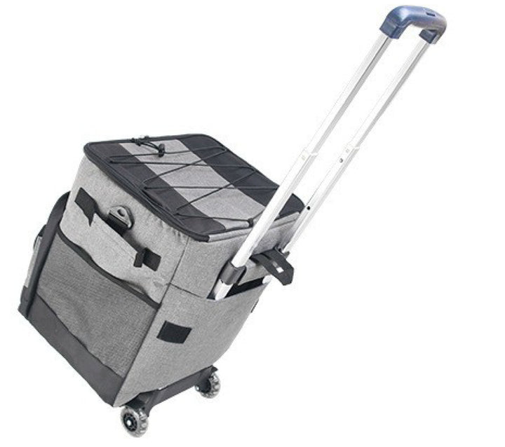 Picnic Bag Trolley Thermally Insulated 36L - Grey | Confetti Living