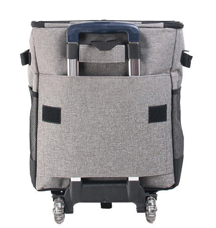 Picnic Bag Trolley Thermally Insulated 36L - Grey | Confetti Living