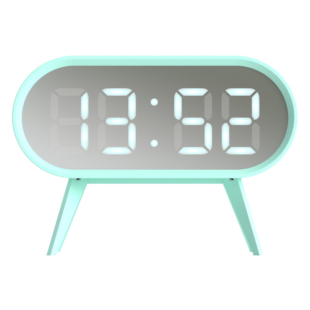 Newgate Space Hotel Cyborg Led Alarm Clock Blue | Confetti Living