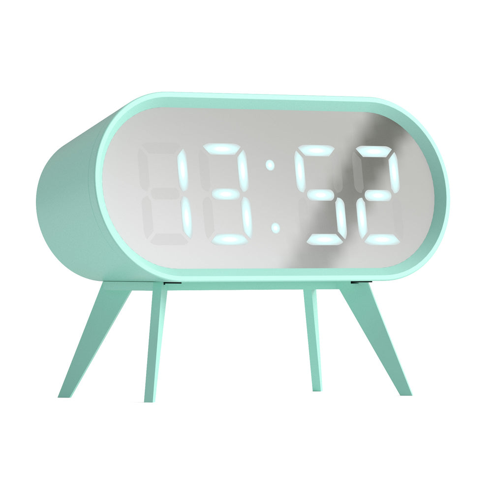 Newgate Space Hotel Cyborg Led Alarm Clock Blue | Confetti Living