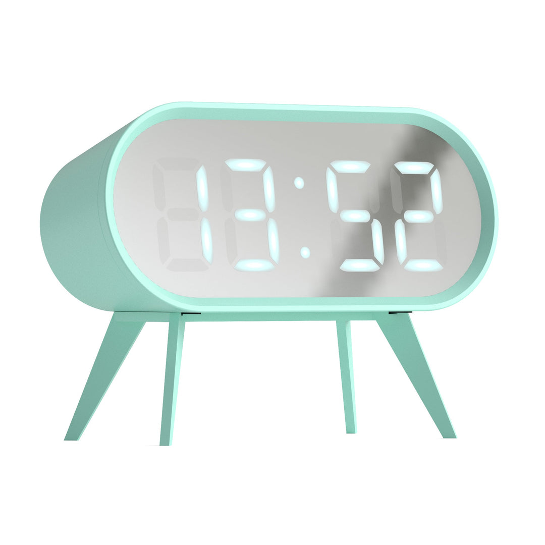 Newgate Space Hotel Cyborg Led Alarm Clock Blue | Confetti Living