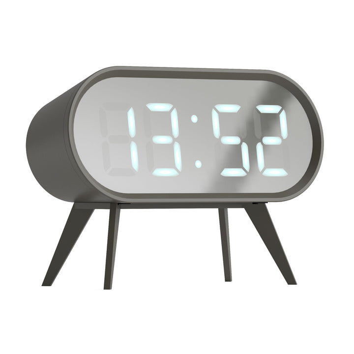 Newgate Space Hotel Cyborg Led Alarm Clock Grey | Confetti Living