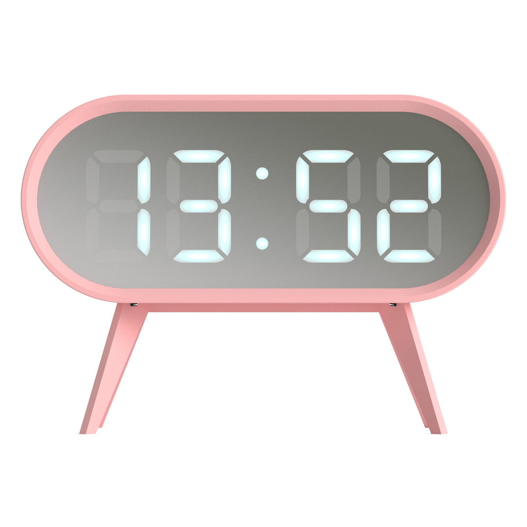 Newgate Space Hotel Cyborg Led Alarm Clock Pink | Confetti Living