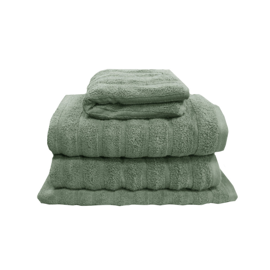J Elliot Home George Collective Cotton Bath Towel Set Avocado - 4 pieces | Confetti Living