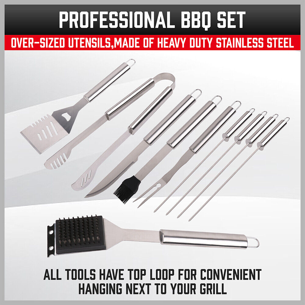 BBQ Tool Set Stainless Steel | Confetti Living