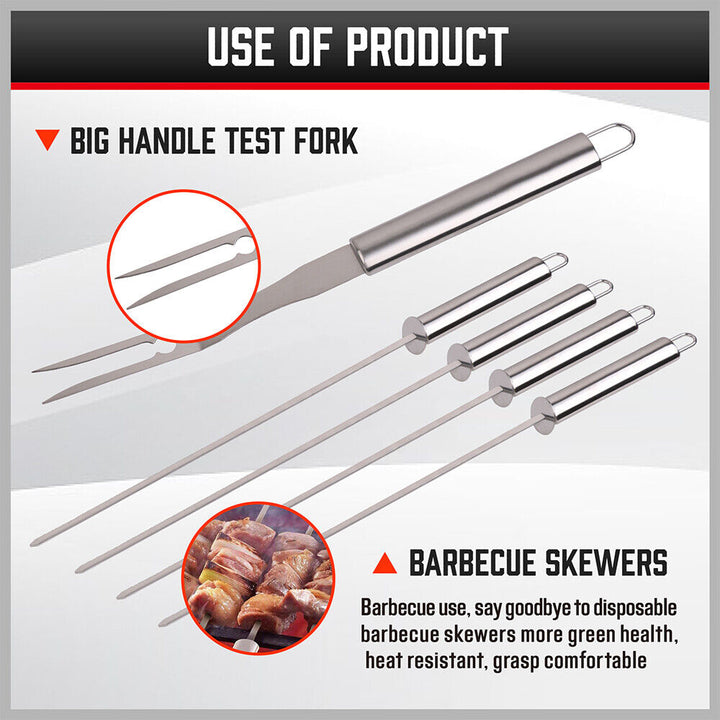 BBQ Tool Set Stainless Steel | Confetti Living