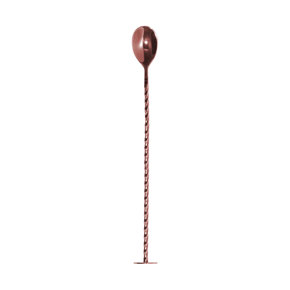 Bar Tools Bar Spoon Copper shown in a standing perspective | Confetti Living