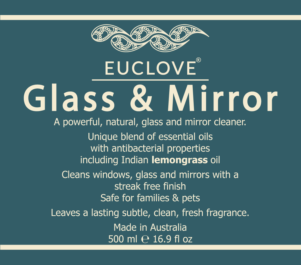 Natural Glass and Mirror Cleaner 500ml | Confetti Living