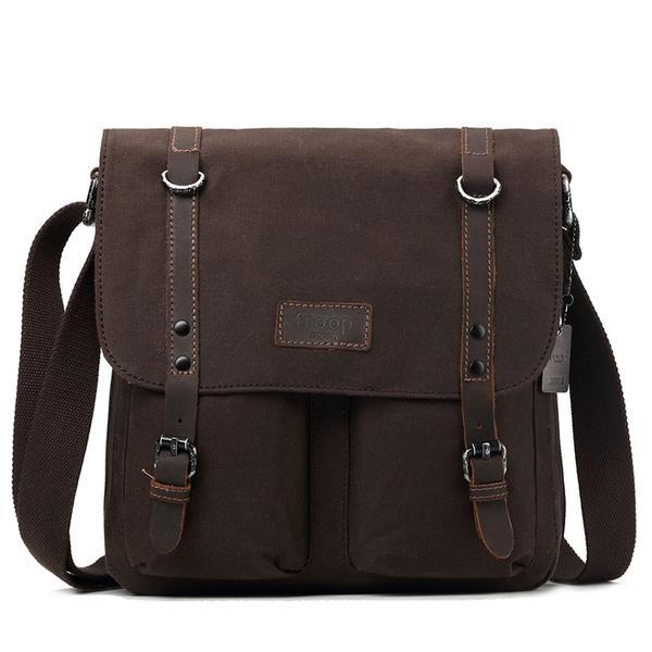 Troop London Edison Waxed Messenger Bag | Confetti Living